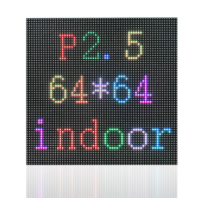 P2.5 indoor full color LED display module 160*160mm